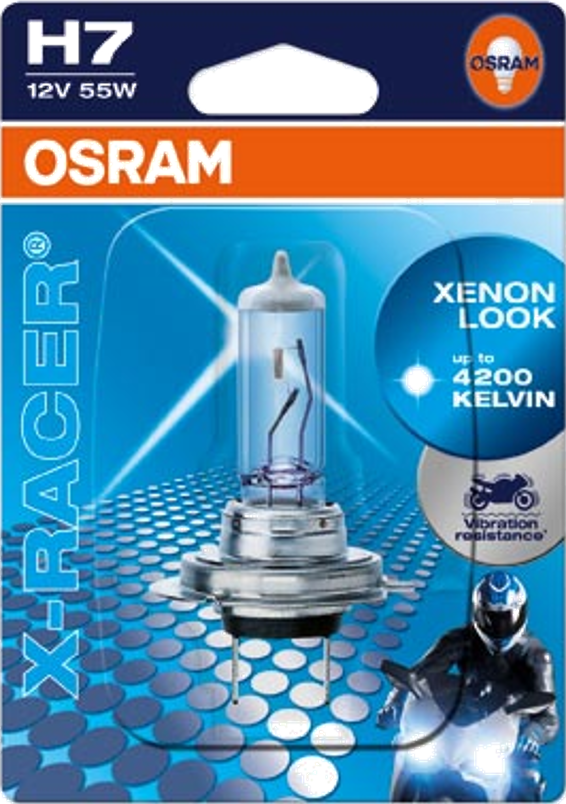 OSRAM X-Racer 55W 12V H7 64210XR-01B 55W 12V PX26D 4052899253704