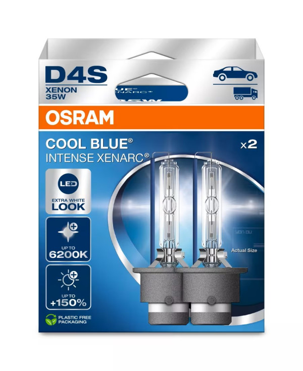 OSRAM XENARC COOL BLUE INTENSE (NEXT GEN) D4S 66440CBN- 2HB 35W P320 4062172397704