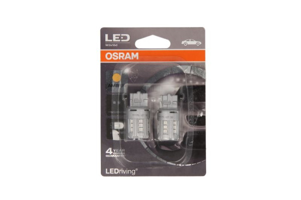 OSRAM LEDriving SL Off-road W21W 7705YE-02B 1W 12V W3X16D 4052899442856