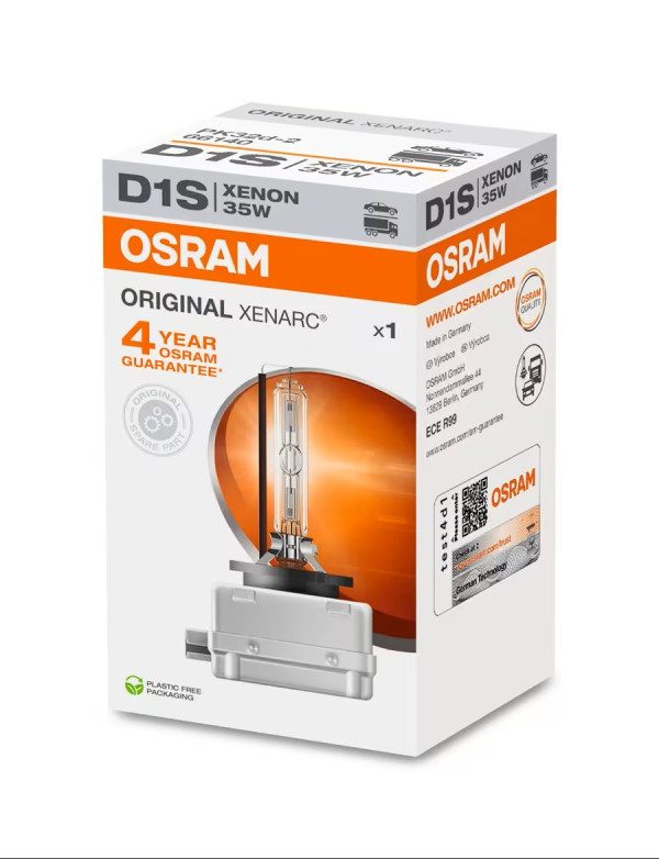 OSRAM Xenarc Original D1S 66140 35W PK32d-2 FS1 4008321184276